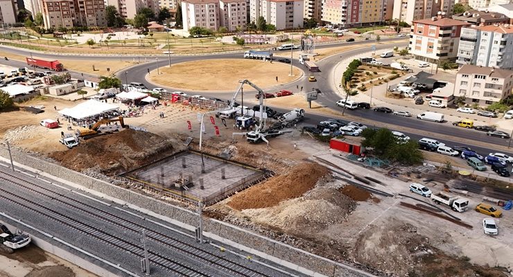 ÇERKEZKÖY İTFAİYE İSTASYONU’NUN TEMELİ ATILDI