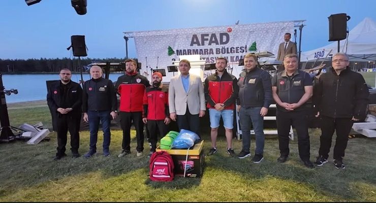 Çorlu AKE, AFAD 2025 Marmara Bölgesi 2. Akreditasyon Kampı’na Katıldı