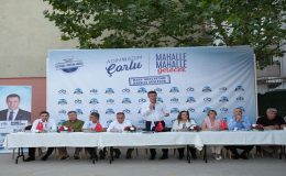 Başkan Sarıkurt, “Adım Adım Çorlu” Programıyla Reşadiye Mahallesi’ndeydi