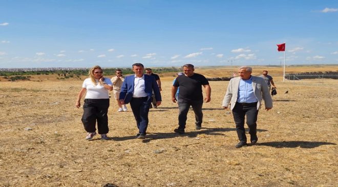 Başkan Sarıkurt Çorlu Kalesi’ndeki Kazı Çalışmalarını İnceledi