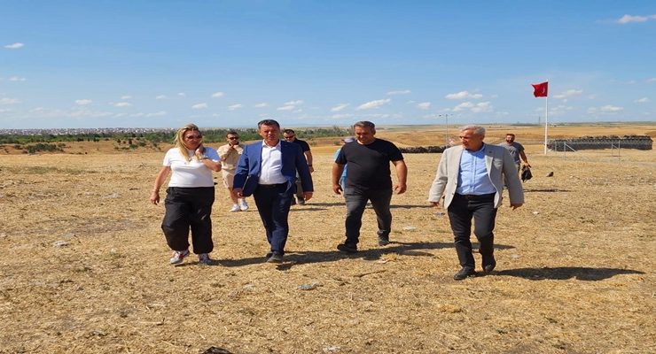 Başkan Sarıkurt Çorlu Kalesi’ndeki Kazı Çalışmalarını İnceledi