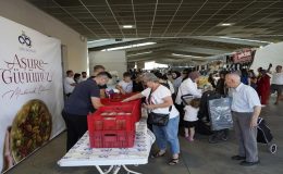 Çorlu Belediyesinden Atakent Pazar Yeri’nde Aşure İkramı