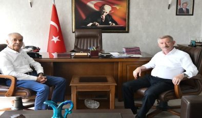 Başkan Özcan’dan Kaymakam Mercan’a Ziyaret