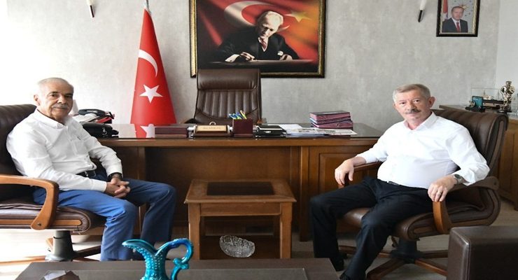 Başkan Özcan’dan Kaymakam Mercan’a Ziyaret