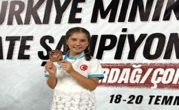 Süleymanpaşa Belediyesi Sporcusu Türkiye Üçüncüsü Oldu