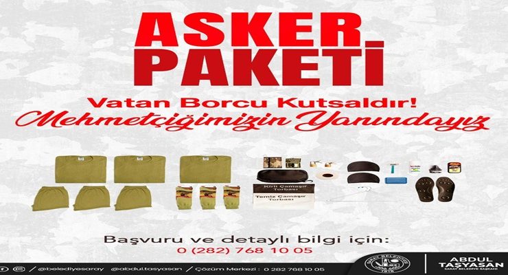 SARAY BELEDİYESİ MEHMETÇİĞİN YANINDA