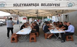 Süleymanpaşa Belediyesinden Yangınla Mücadeleye Destek