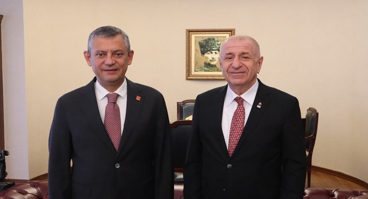 Ümit Özdağ, Özgür Özel’i ziyaret etti