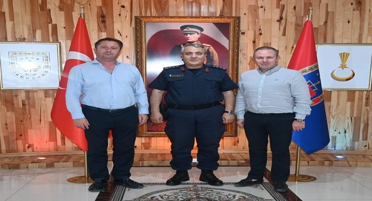 Kırklareli TSO Başkanları Ilık ile Özsan, Kırklareli İl Jandarma Komutanı J. Kd. Alb. Eskitürk’e “Hayırlı olsun” Ziyaretinde Bulundu