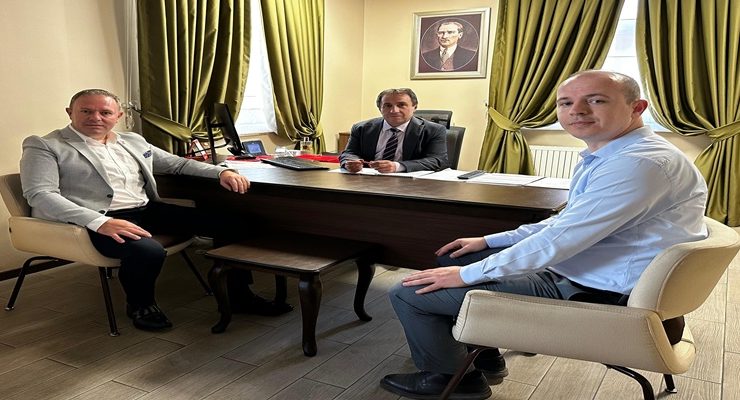 Başkan Soner Ilık, T.C. Ziraat Bankası Kırklareli Şube Müdürü Şinasi Kızılarslan’a “Hayırlı olsun” Ziyaretinde Bulundu