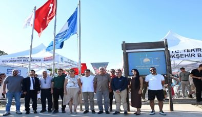 TEKİRDAĞ BÜYÜKŞEHİR BELEDİYESİ MARMARA’NIN MAVİ BAYRAK LİDERİ OLDU