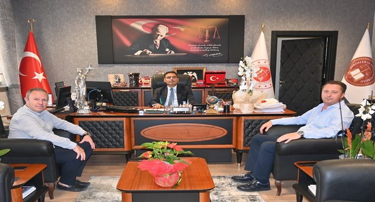 Kırklareli TSO Başkanları Ilık ile Özsan’dan, Kırklareli Cumhuriyet Başsavcısı Taşkoparan’a “Hayırlı olsun” Ziyareti