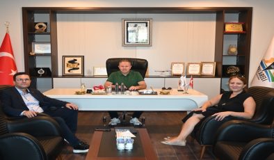 Denizbank Kırklareli Şube Müdürü Mehmet Kel, Kırklareli TSO’nun Yeni Hizmet Binası’na “Hayırlı Olsun” Ziyaretinde Bulundu