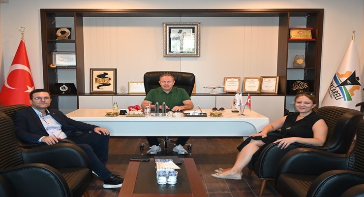 Denizbank Kırklareli Şube Müdürü Mehmet Kel, Kırklareli TSO’nun Yeni Hizmet Binası’na “Hayırlı Olsun” Ziyaretinde Bulundu