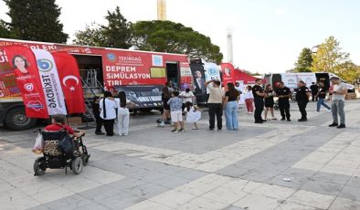 17 AĞUSTOS DEPREMİ 26’NCI YILINDA TEKİRDAĞ’DA ANILDI
