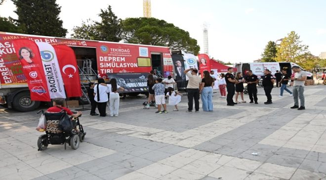 17 AĞUSTOS DEPREMİ 26’NCI YILINDA TEKİRDAĞ’DA ANILDI