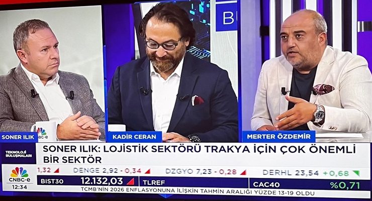 Başkan Soner Ilık, CNBC-e Tv’de Yayınlanan “Teknoloji Buluşmaları” Programının Canlı Yayınına Konuk Oldu