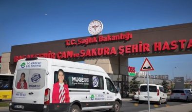 ERGENE BELEDİYESİ EVDE SAĞLIK VE BAKIM HİZMETLERİYLE ADINDAN SÖZ ETTİRİYOR