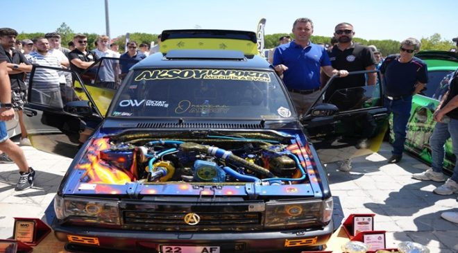 Başkan Sarıkurt, Çorlu Tuning Festivaline Katıldı