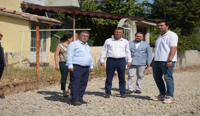 Başkan Sarıkurt, Çorlu’daki Yol ve Altyapı Çalışmalarını İnceledi