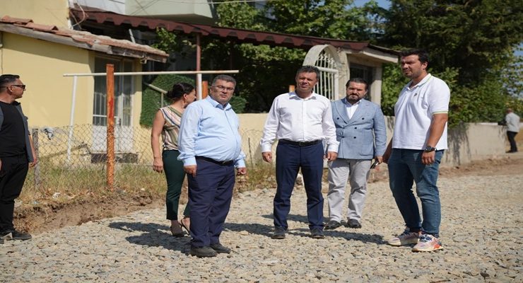 Başkan Sarıkurt, Çorlu’daki Yol ve Altyapı Çalışmalarını İnceledi
