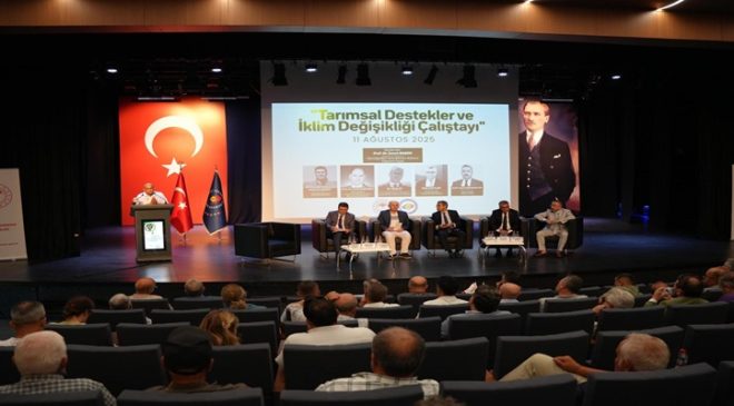 Başkan Sarıkurt Tarımsal Destekler ve İklim Değişikliği Çalıştayına Katıldı