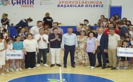Başkan Sarıkurt, Yaz Spor Okulları Kapanış Törenine Katıldı