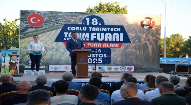 Çorlu Belediye Başkanı Ahmet Sarıkurt: “Üreticimizin Yanında Olmaya Devam Edeceğiz”