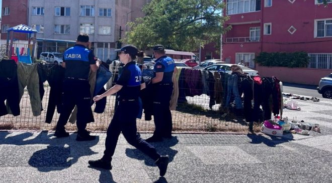 Çorlu Zabıtası’ndan İzinsiz Tezgâh Açanlara Denetim