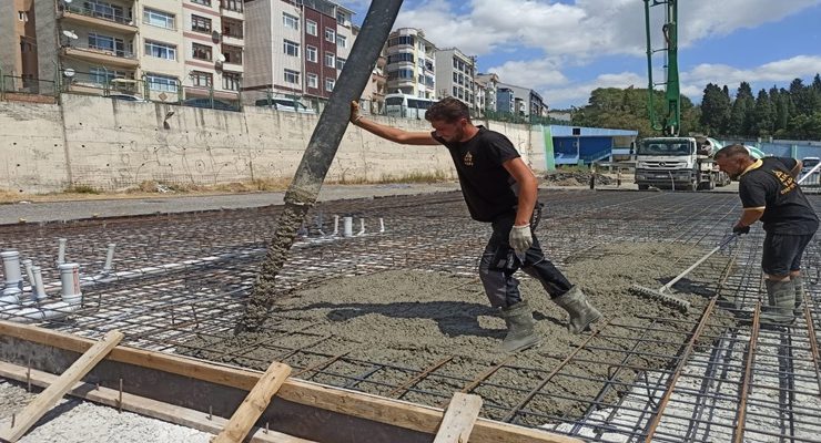Süleymanpaşa Belediyesi Ek Hizmet Binası Ve Yaşam Kompleksinde İlk Beton Atıldı