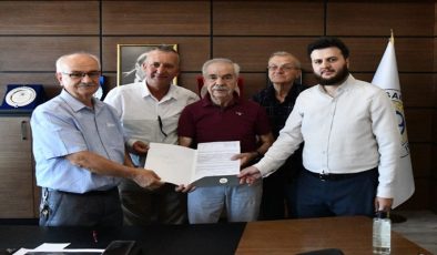 Nazmiye Recep İstek Cami’nin Yapı Kullanım İzin Belgesi Teslim Edildi