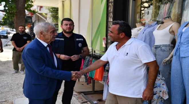 İsmet İnönü Caddesi’nde Çalışmalar Tüm Hızıyla Devam Ediyor