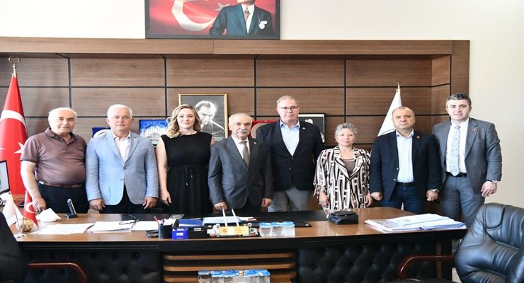 CHP Heyetinden Keşan Belediye Başkanı Mehmet Özcan’a Ziyaret