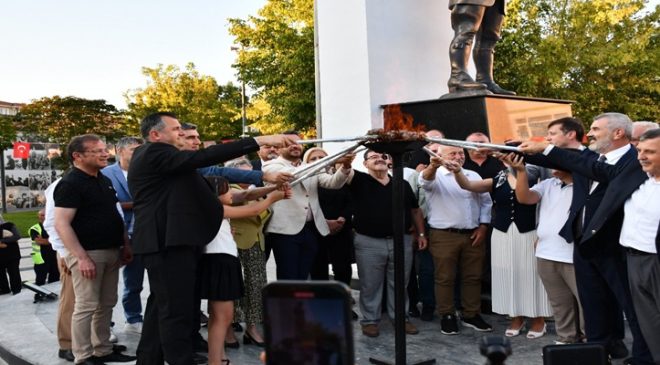Kültür, sanat ve barış Saray’da buluştu