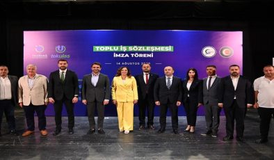 TEKULAŞ VE ÖZ TAŞIMA İŞ SENDİKASI ARASINDA TOPLU İŞ SÖZLEŞMESİ İMZALANDI