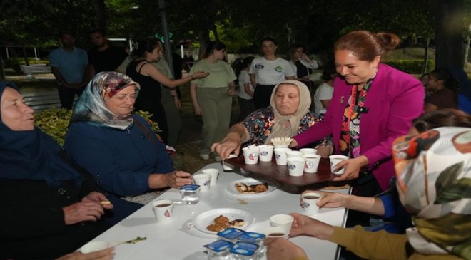 MUHABBET SİZDEN ÇAYLAR VE KAHVELER MÜGE BAŞKAN’DAN