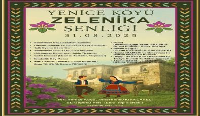 Yenice Köyü’nde Zelenika Şenliği Coşkusu Başlıyor