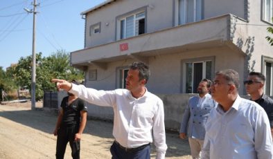 Başkan Sarıkurt, Çorlu`daki Yol ve Altyapı Çalışmalarını İnceledi