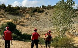 Çorlu Belediyesi Arama Kurtarma Ekibi Kayıp Arama Çalışmalarına Katıldı