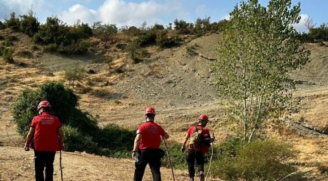 Çorlu Belediyesi Arama Kurtarma Ekibi Kayıp Arama Çalışmalarına Katıldı