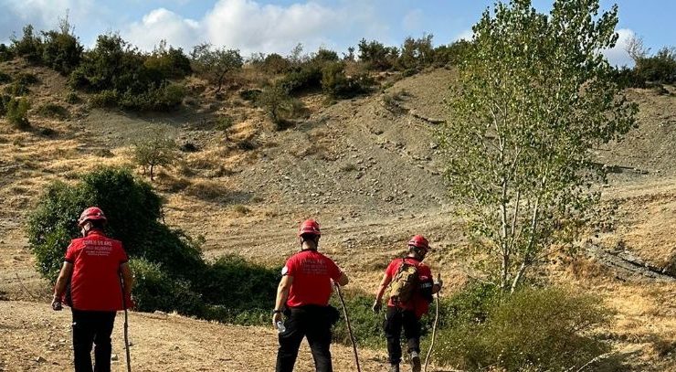 Çorlu Belediyesi Arama Kurtarma Ekibi Kayıp Arama Çalışmalarına Katıldı