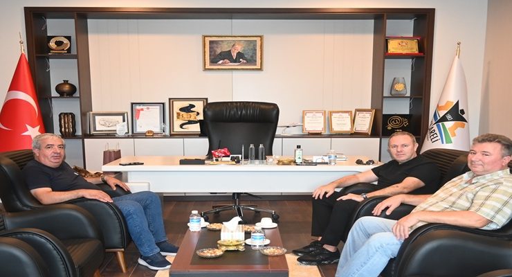 Babaeski Ticaret Borsası Başkanı Ünsal Vural, Kırklareli TSO’nun Yeni Hizmet Binası’na “Hayırlı Olsun” Ziyaretinde Bulundu