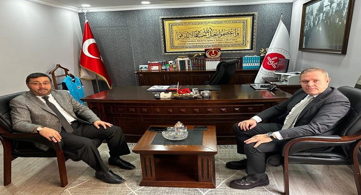 Başkan Soner Ilık’tan, Kırklareli İl Müftüsü Yusuf Eviş’e “Taziye Ziyareti”