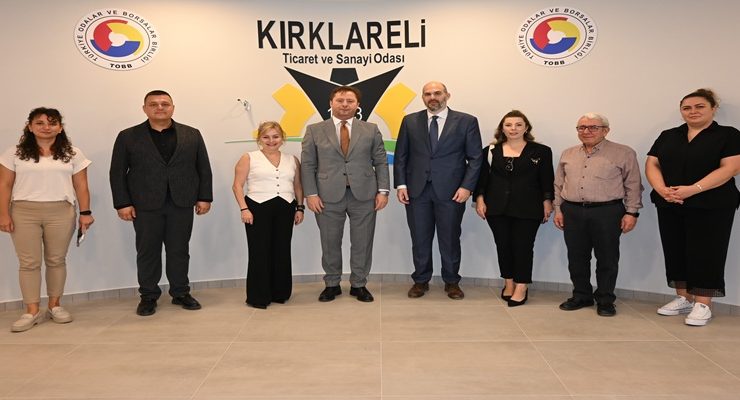 Kırklareli Ticaret ve Sanayi Odası’na “Hayırlı olsun” Ziyareti