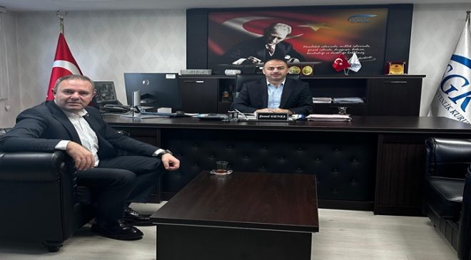 Başkan Soner Ilık, SGK Kırklareli İl Müdürü Şenol Genel’i Ziyaret Etti
