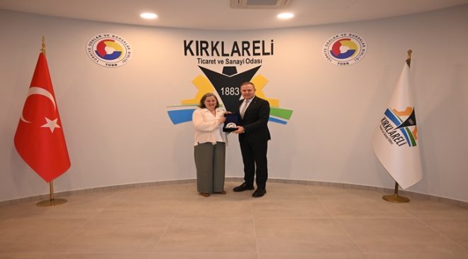 Almanya İstanbul Başkonsolosu Dr. Regine Grienberger’den, Kırklareli Ticaret ve Sanayi Odası’na “Hayırlı olsun” Ziyareti