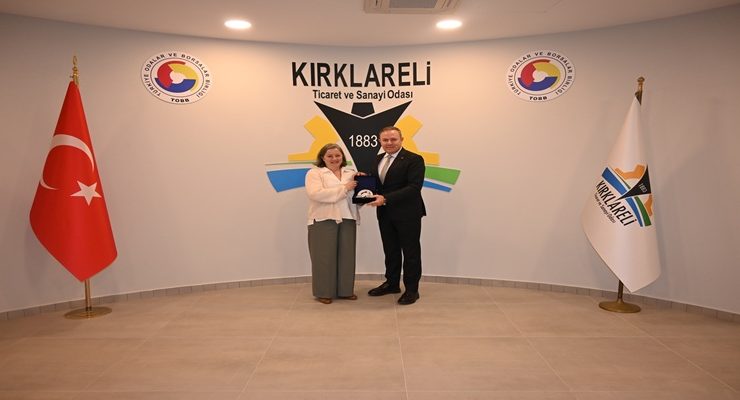 Almanya İstanbul Başkonsolosu Dr. Regine Grienberger’den, Kırklareli Ticaret ve Sanayi Odası’na “Hayırlı olsun” Ziyareti