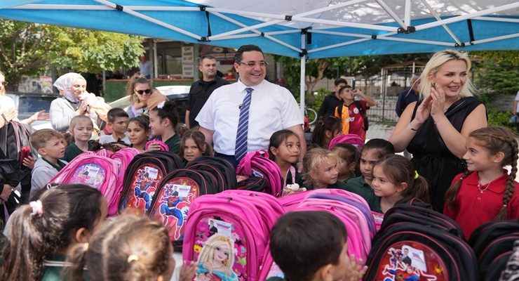 Marmaraereğlisi Belediyesi’nden 1. Sınıf Öğrencilerine Çanta ve Kırtasiye Desteği