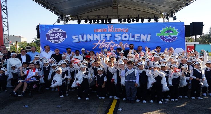 ERGENE BELEDİYESİ SÜNNET ŞÖLENİ VE 30 AĞUSTOS KORTEJ YÜRÜYÜŞÜ DÜZENLENDİ!
