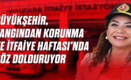 BÜYÜKŞEHİR İTFAİYESİ 2025’TE BUGÜNE KADAR 10 BİNİ AŞKIN OLAYA MÜDAHALE ETTİ